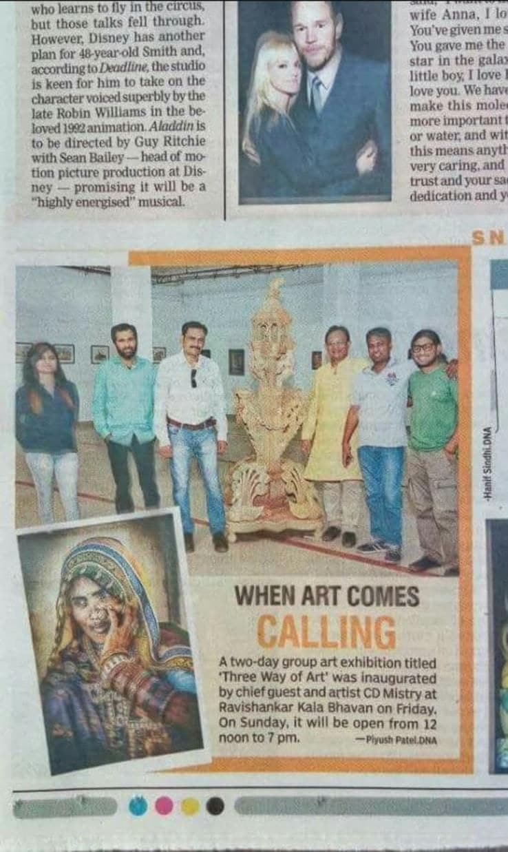 Wood Verse showcasing handcrafted woodwork at the Three Ways Of Art exhibition